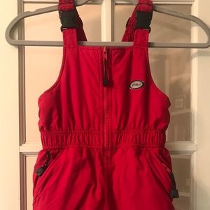 LL Kids by LL Bean kids ski bibs Sz XXS 4
